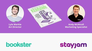 Bookster articles in StayJam 2021 - Bookster articles written by Lyle Markle, Art Director and Andy McNicoll, Marketing Specialist for StayJam 2021