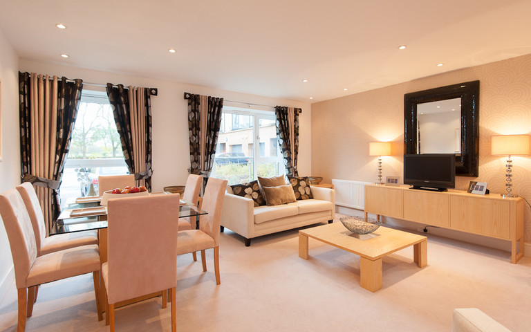 Living/dining room - Large spacious and bright room Living/dining room - Large spacious and bright room