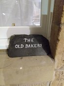 Plaque at The Old Bakery