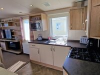 Kitchen Area through to Lounge
