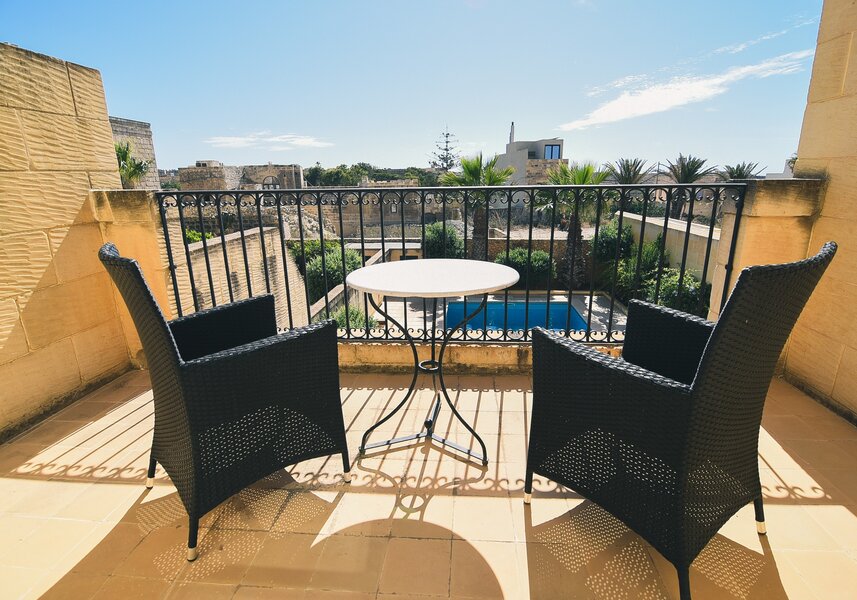 Dar ta' Censina bedroom terrace