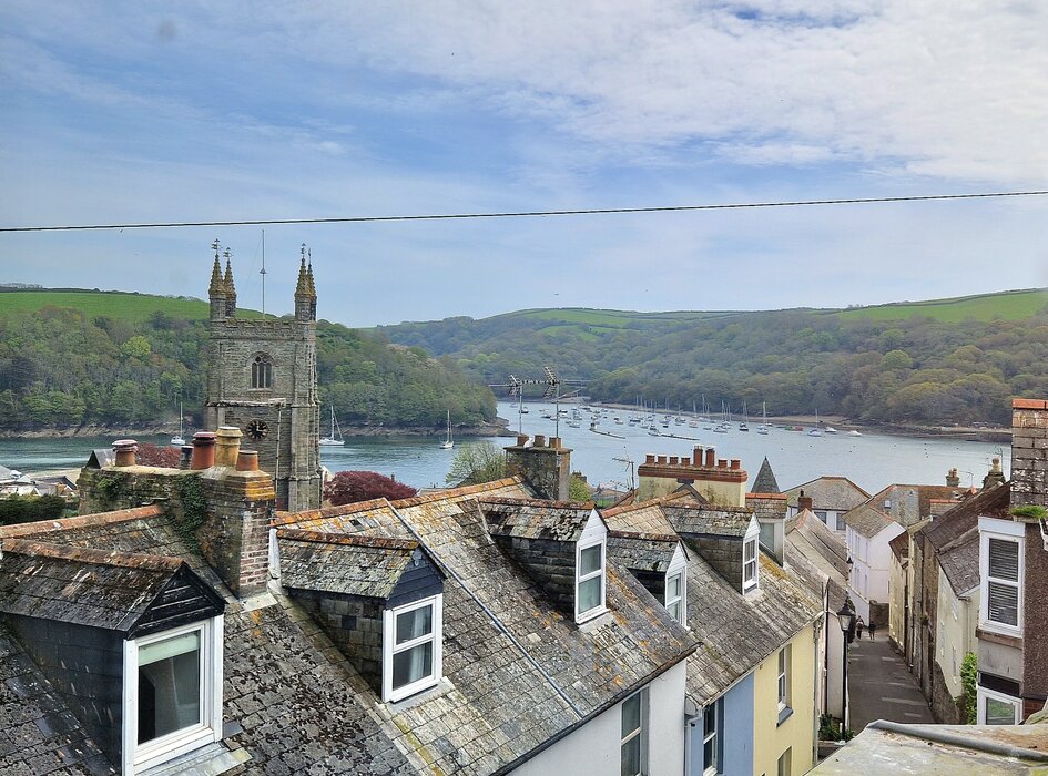 Marmaduke - Views over Fowey from the cottage