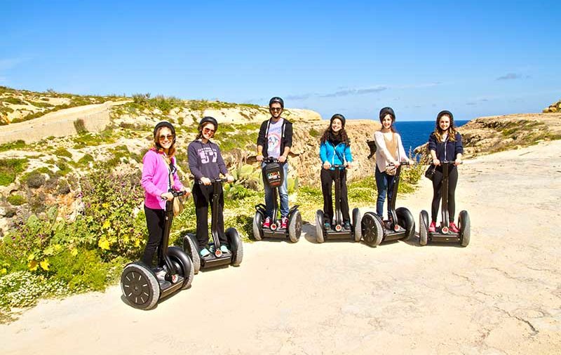 "Segwaying On Gozo"