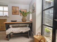 Cosy dining table/work area in living room