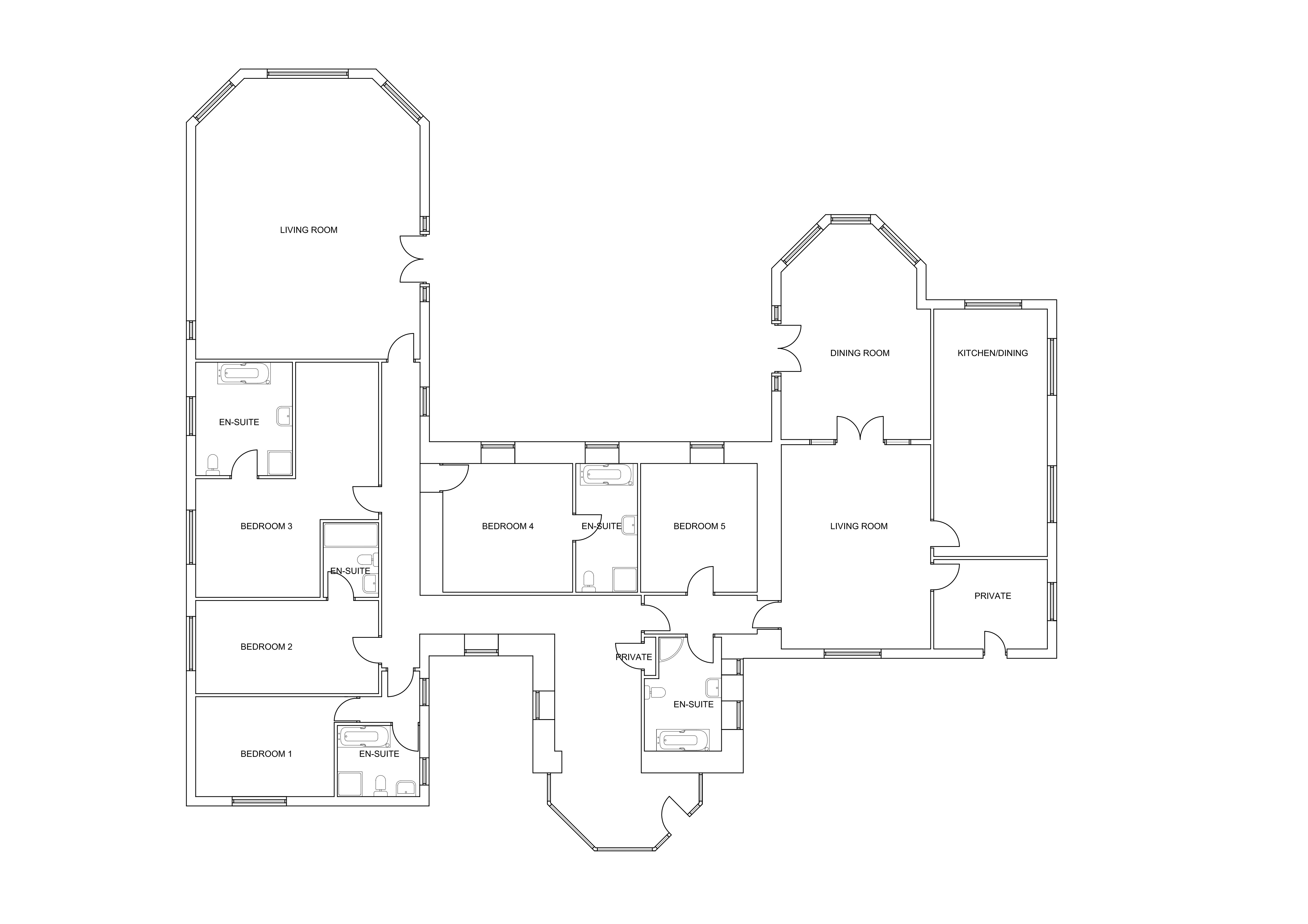 Bowhill House Floor Plan