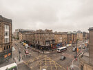 The Lothian Road Residence view - View of the junction of Lothian Road and Bread Street in Edinburgh.