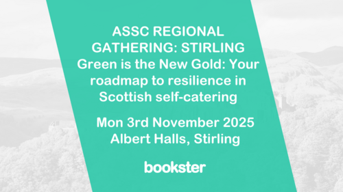 ASSC Regional Gathering Stirling - ASSC Regional Gathering: Stirling
Green is the New Gold: Your roadmap to resilience in Scottish self-catering (© Andrew Burridge) ASSC Regional Gathering Stirling - ASSC Regional Gathering: Stirling
Green is the New Gold: Your roadmap to resilience in Scottish self-catering (© Andrew Burridge)