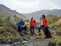 Hiking around Glenridding near Ullswater in the Lakes