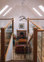 View of the sitting room from the mezzanine