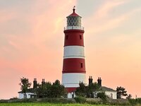 Happisburgh Lighthouse at Sunset