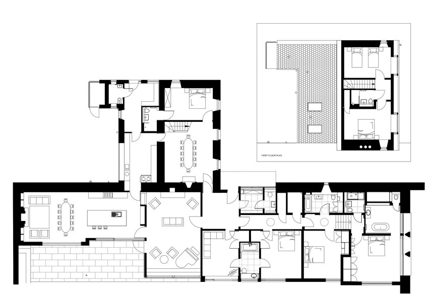 Secret Walled Garden Floor Plan