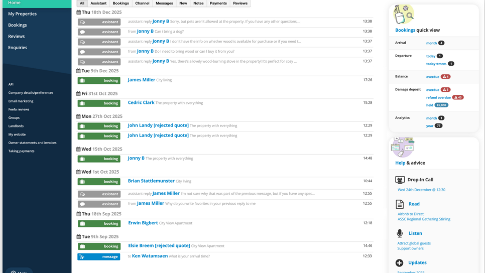 Bookster Business Dashboard