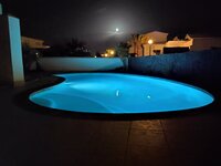 pool by night