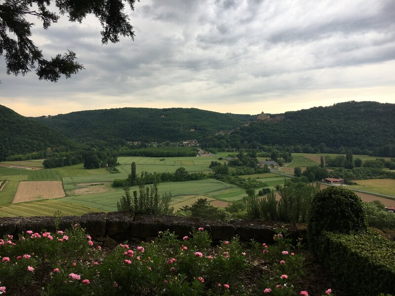 Domme and the Dordogne Valley, surrounding countryside to Joli Canard