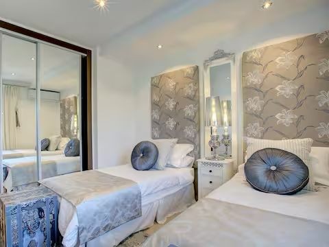Elegant Twin Bedroom