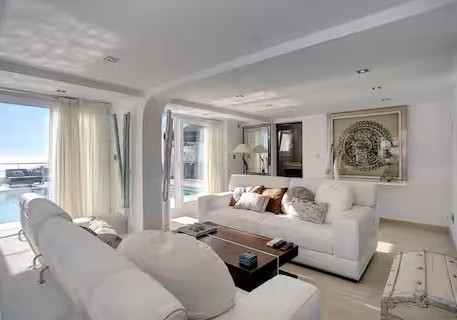 Bright Contemporary Living Area