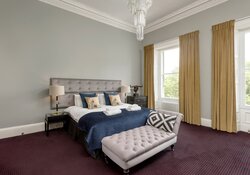 Bright Bedroom in a Holiday Home