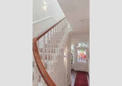 Stairs to the 1st Floor in a Holiday Home