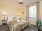 Full view of bedroom in Castle View Suite, Edinburgh