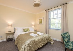 Full view of bedroom in Castle View Suite, Edinburgh