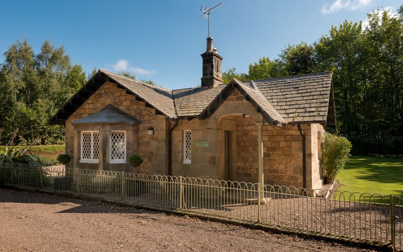GilmertonHouse184 - A charming single-storey cottage with period charm, surrounded by an expansive mature garden, a private driveway with parking for four cars and a peaceful, countryside setting within Gilmerton House’s grounds.
