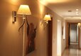 Well-lit Hallway in a Corporate Rental