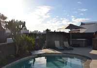 Garden and pool view