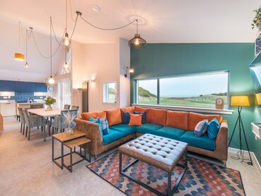 Lounge telfer - Wonderful and spacious open-plan lodge