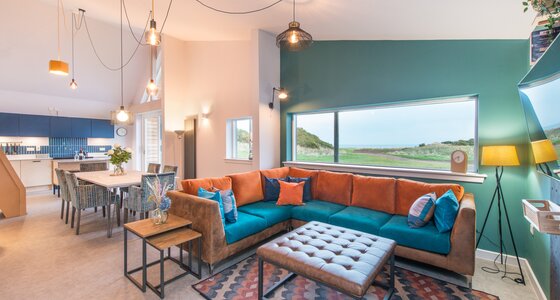 Lounge telfer - Wonderful and spacious open-plan lodge