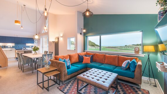 Lounge telfer - Wonderful and spacious open-plan lodge