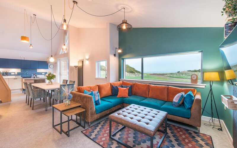 Lounge telfer - Wonderful and spacious open-plan lodge