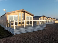 Outside of Sea View Lodge from the Beach