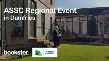 ASSC Regional Event 2019 - Dame Barbara Kelly presenting at Moat Brae in the Association of Self Caterers Scotland Regional Event in Dumfries.