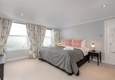 Spacious Bedroom in a Holiday Home