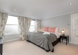 Spacious Bedroom in a Holiday Home