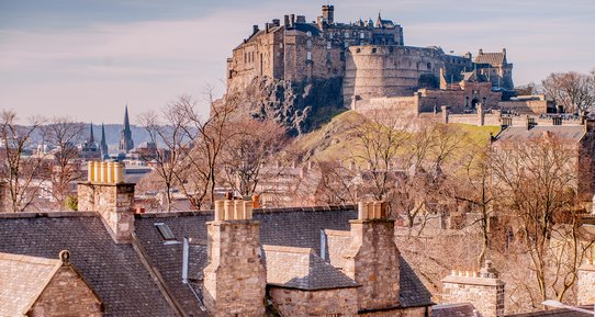 Castle and Candlemaker Row