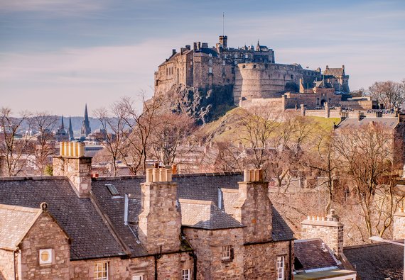 Castle and Candlemaker Row