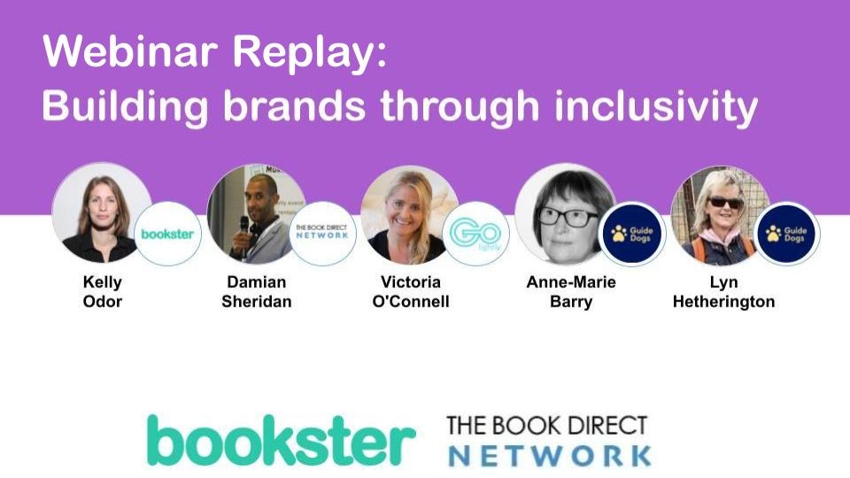 Building selfcatering brands through inclusivity - Damian Sheridan of Book Direct Network, Anne-Marie Barry of Guide Dogs, Victoria O'Connell of GoLightly, and Lyn Hetherington, volunteer for Guide Dogs will be joining Kelly Odor of Bookster, as we talk through building your self-catering brand through inclusivity. Building selfcatering brands through inclusivity - Damian Sheridan of Book Direct Network, Anne-Marie Barry of Guide Dogs, Victoria O'Connell of GoLightly, and Lyn Hetherington, volunteer for Guide Dogs will be joining Kelly Odor of Bookster, as we talk through building your self-catering brand through inclusivity.