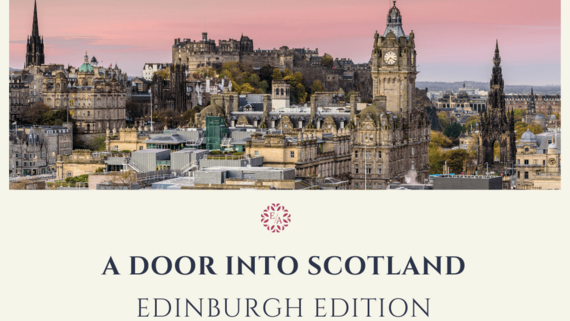 A door into Scotland - The skyline of Edinburgh delights any visitor