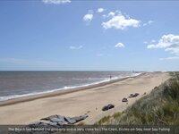 Eccles on Sea Beach Norfolk Coast