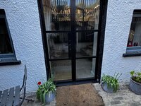 Step free access french doors into sitting room