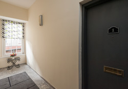 Blair Street 3 Suite apartment door passage way shared with Blair St 2
