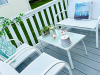 Outside seating area