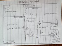 Floor Plan of Artists Hideaway