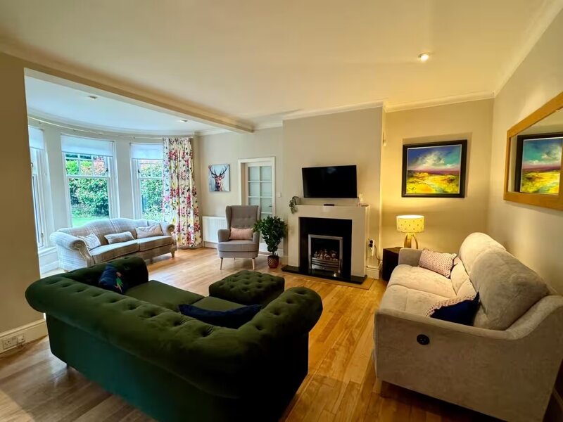 Warm and Inviting Living Room in Scotland