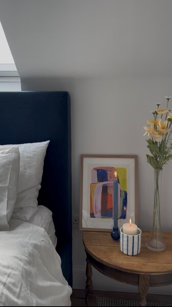 blue bedroom