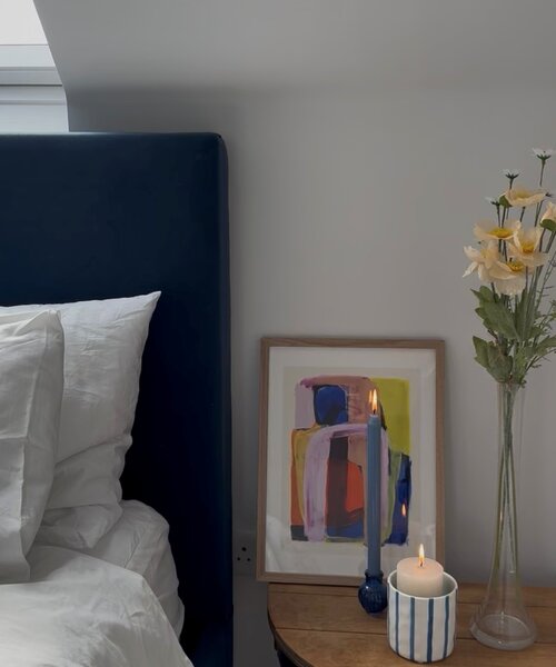blue bedroom