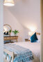 Kingsize bedroom upstairs with ensuit