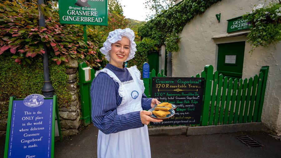grasmere gingerbread - Grasmere Gingerbread shop located in Grasmere (© Cumbria Tourism)