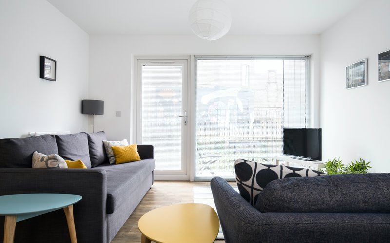 Brunswick Holiday apartment - 2 Bedroom, 2 bathroom holiday apartment in Edinburgh city center with parking. (© innerCityLets)